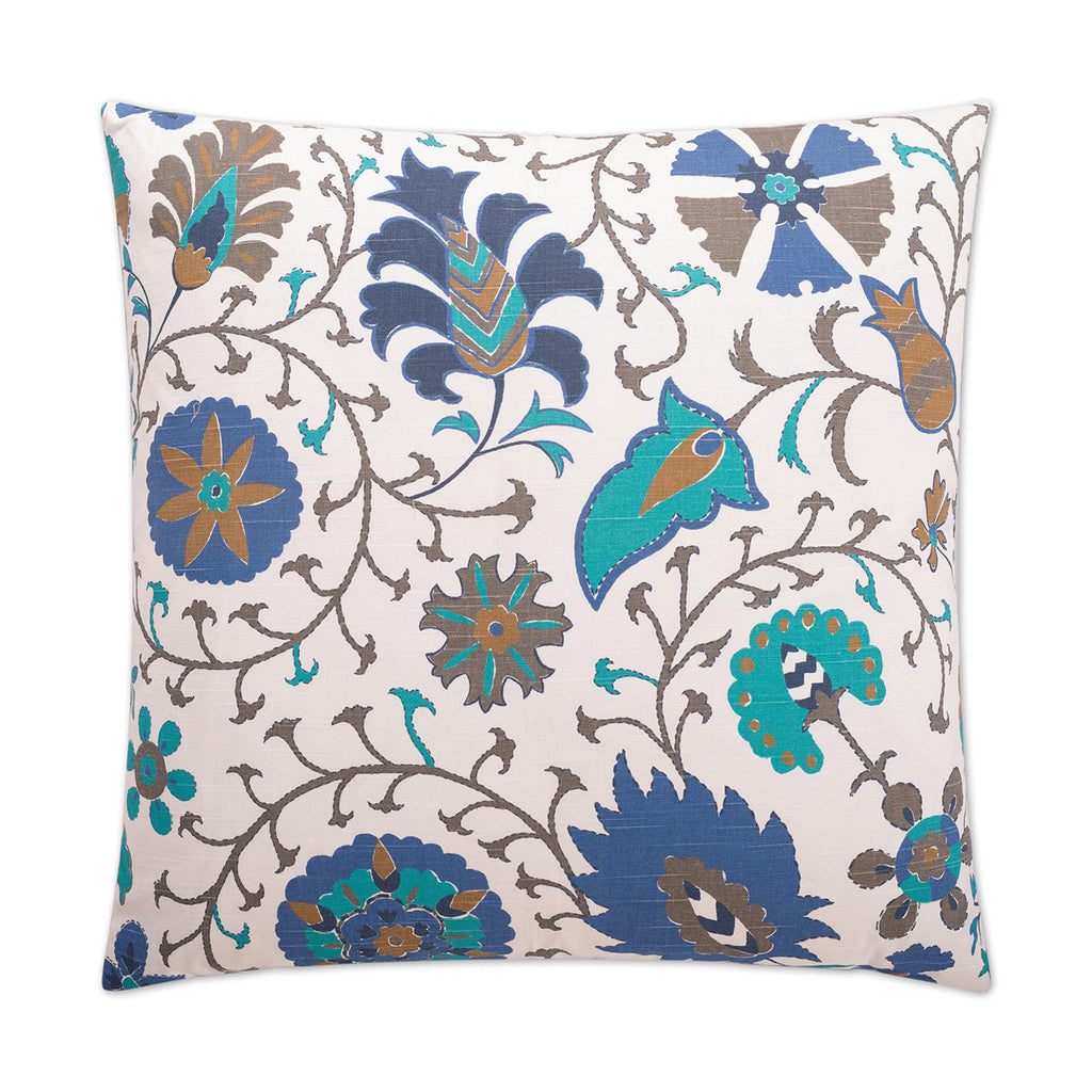 Calypso Decorative Throw Pillow - Blue | DV Kap