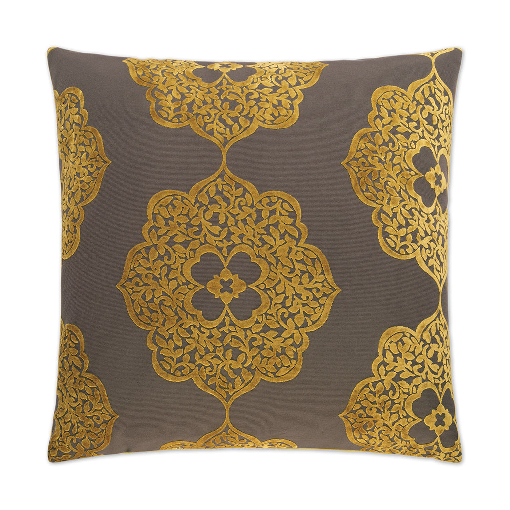 Maison Decorative Throw Pillow - Gold | DV Kap