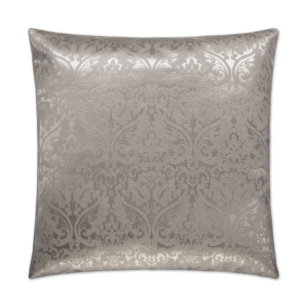 Parisian Decorative Throw Pillow - Silver | DV Kap