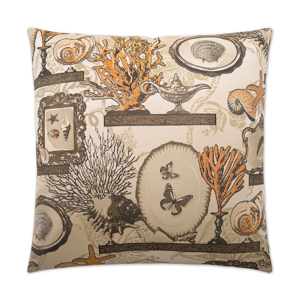 Coral Shelf Decorative Throw Pillow | DV Kap