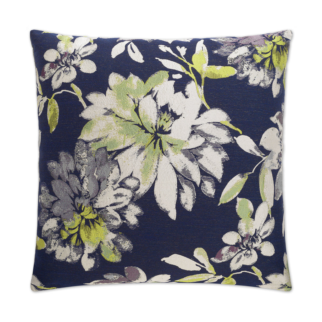 Cloverfield Decorative Throw Pillow - Indigo | DV Kap