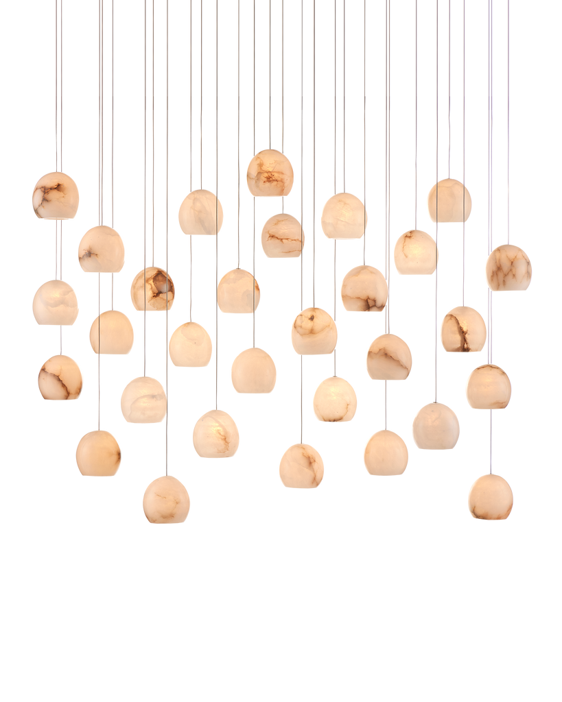 Currey & Co Lazio 30-Light Linear Multi-Drop Pendant | 9000-0900