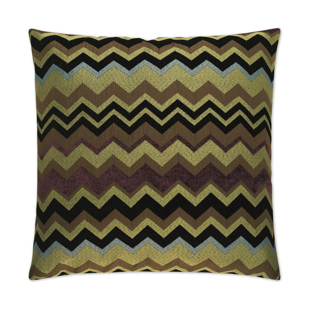 Chevron Decorative Throw Pillow - Purple | DV Kap