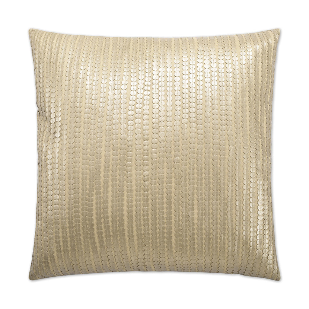 Paillette Decorative Throw Pillow - Gold | DV Kap