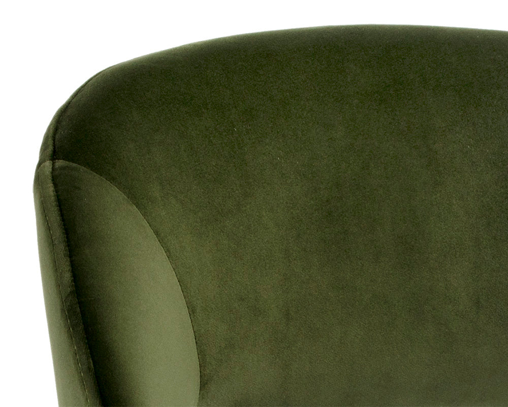 Monae Counter Stool - Moss Green | Sunpan Furniture - 105617