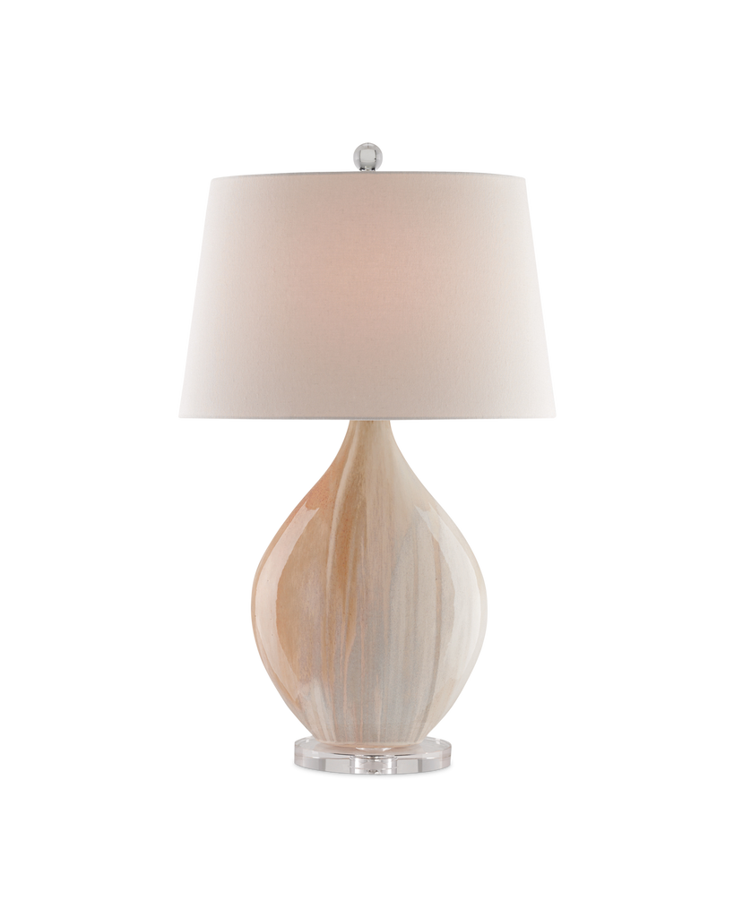 Currey & Co Opal Blush Table Lamp | 6111