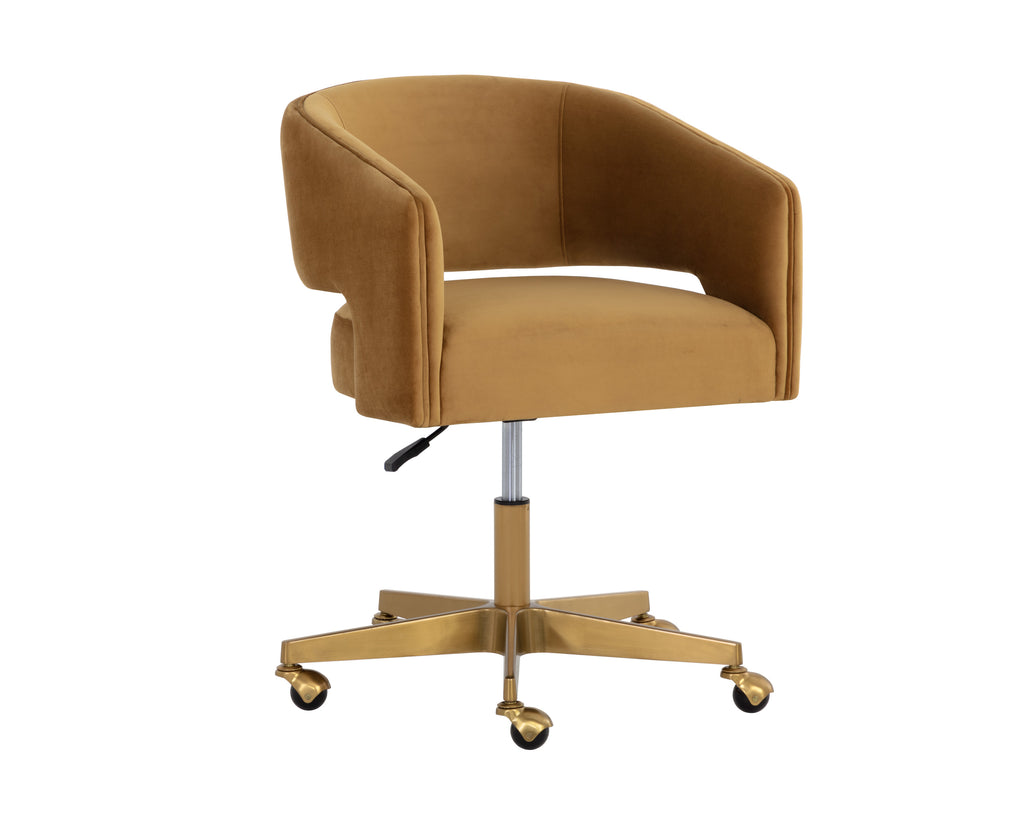 Claren Office Chair - Gold Sky | Sunpan Furniture - 107852