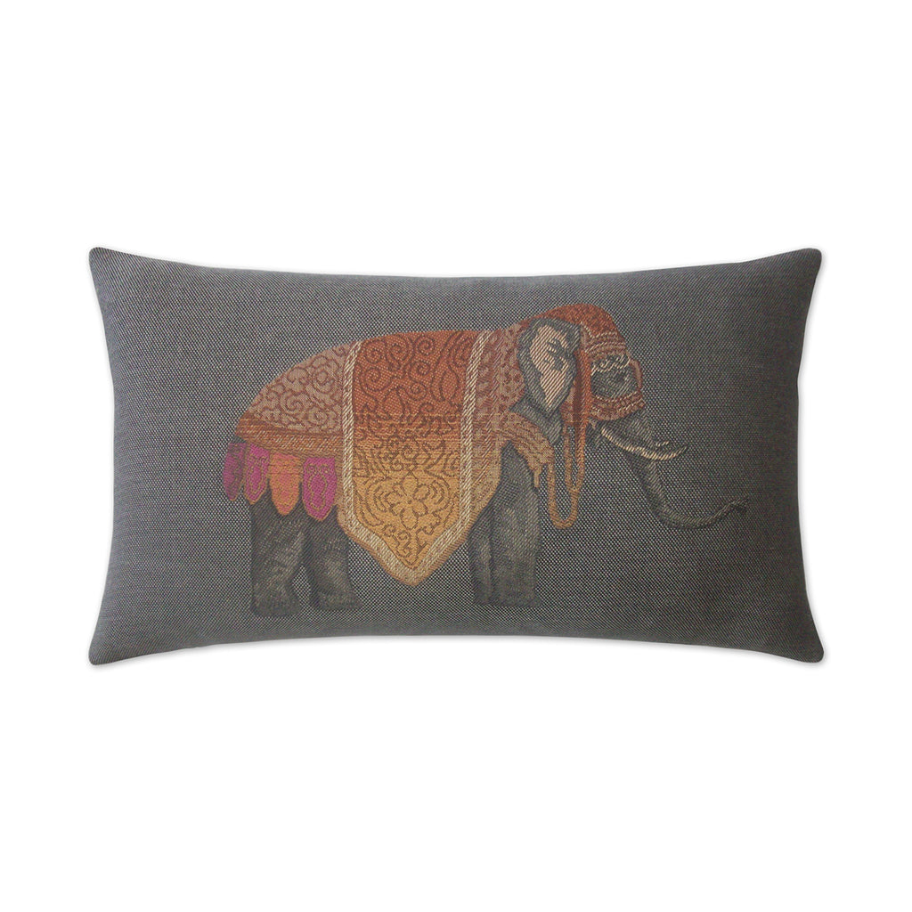 Olifant Lumbar Decorative Throw Pillow - Henna | DV Kap