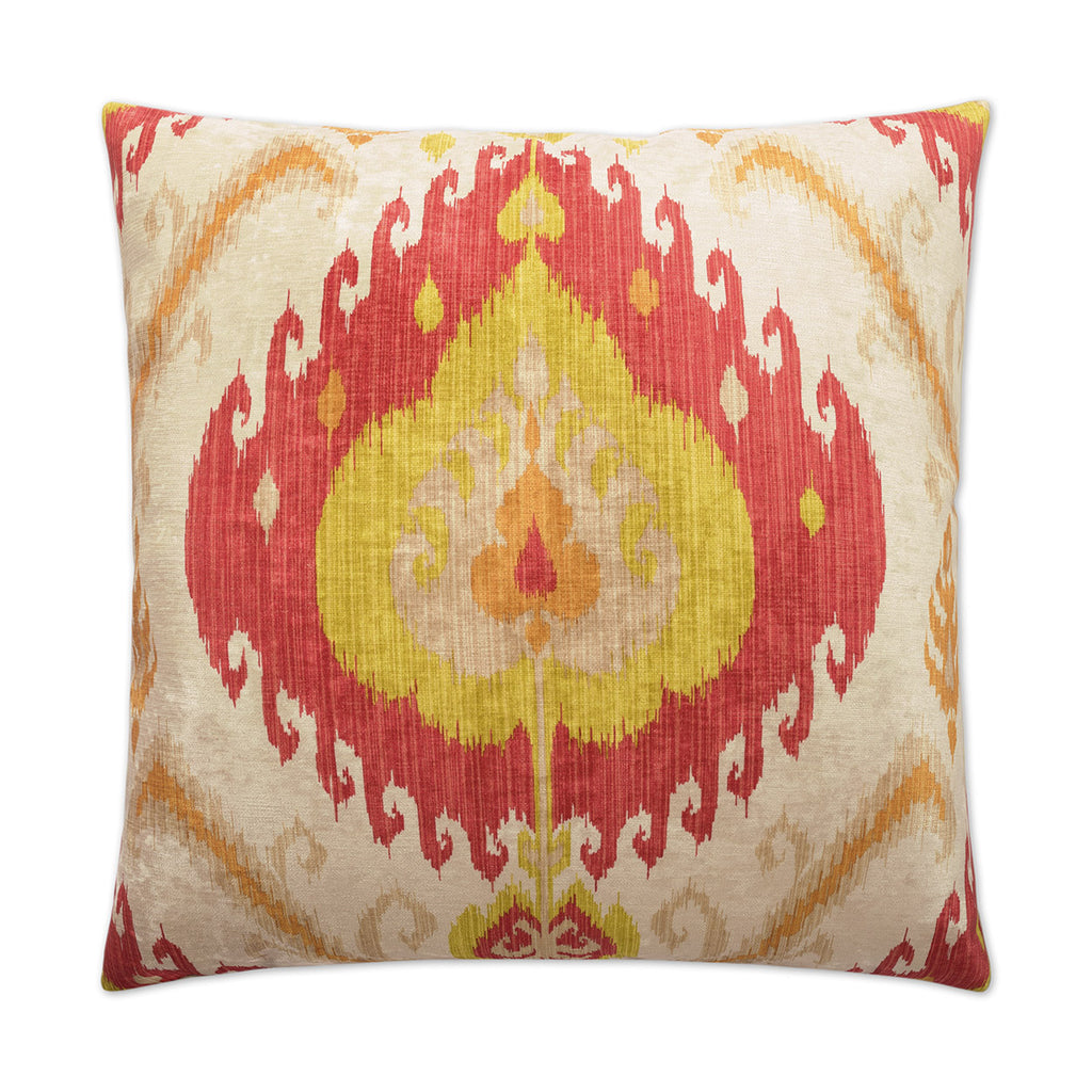 Samarkand Decorative Throw Pillow - Tomato | DV Kap