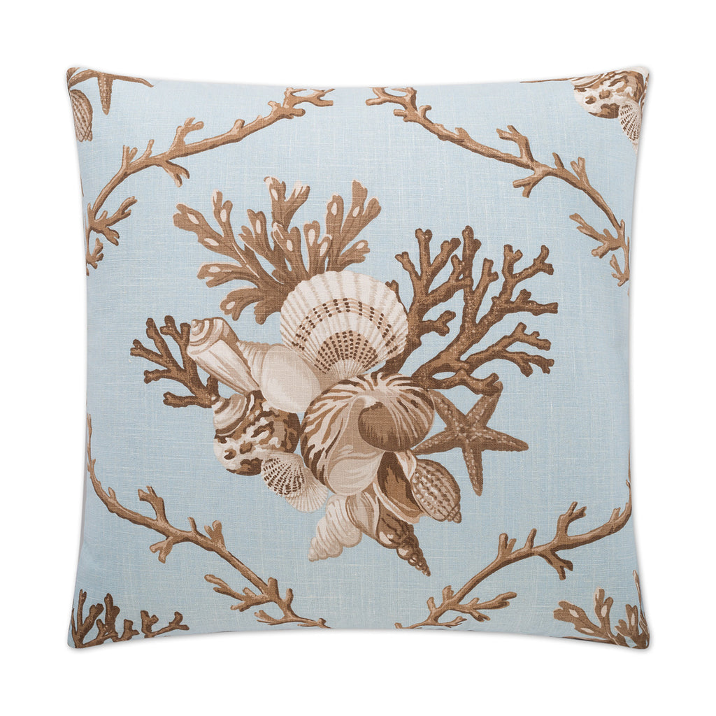 Shelldon Decorative Throw Pillow - Surf | DV Kap