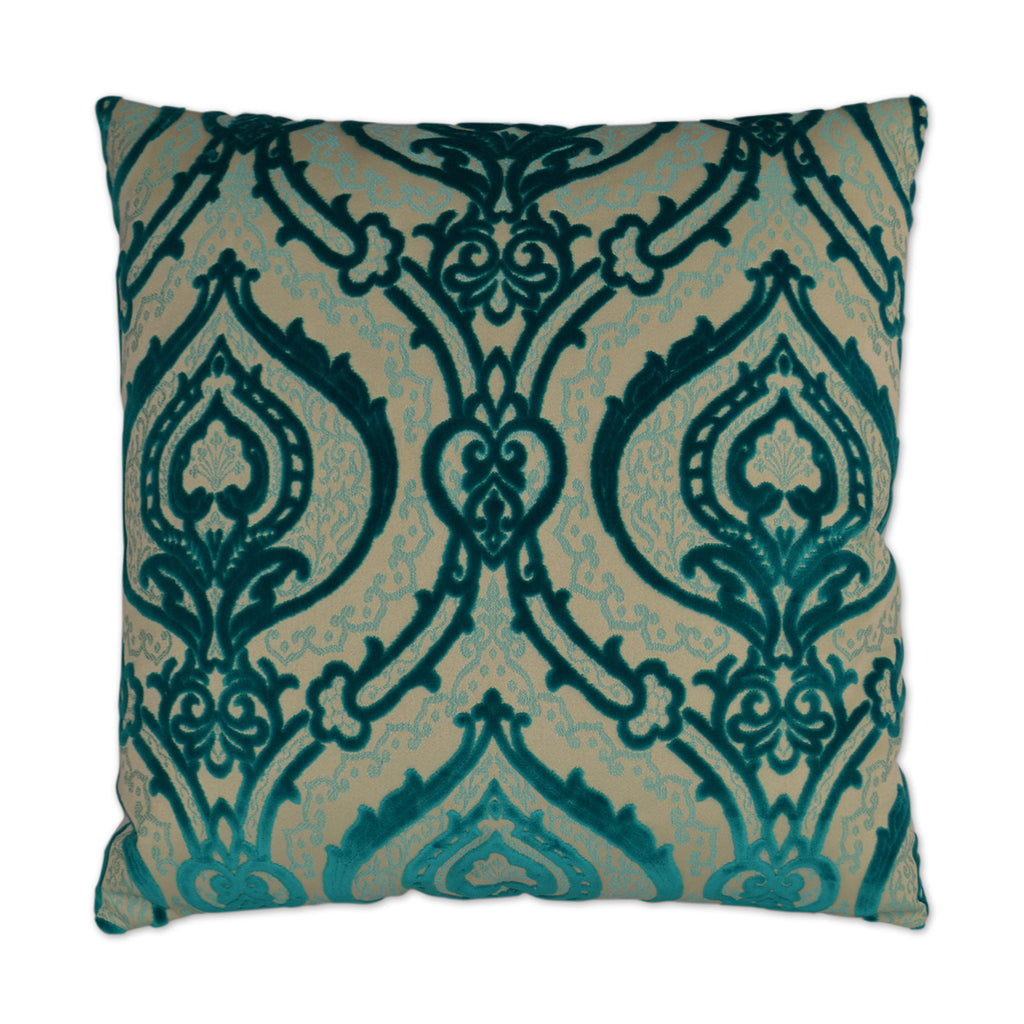 Couture Decorative Throw Pillow - Turquoise | DV Kap