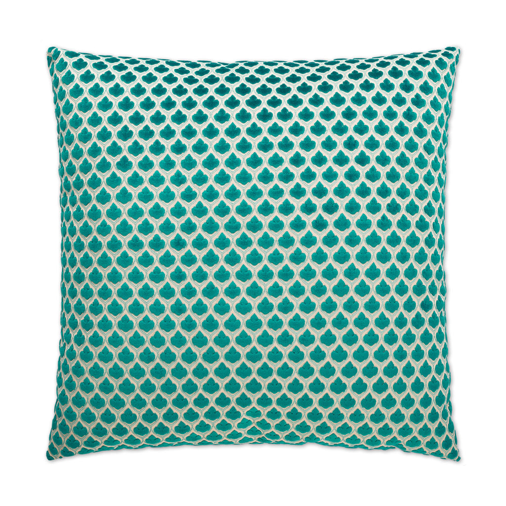 Posh Decorative Throw Pillow - Turquoise | DV Kap