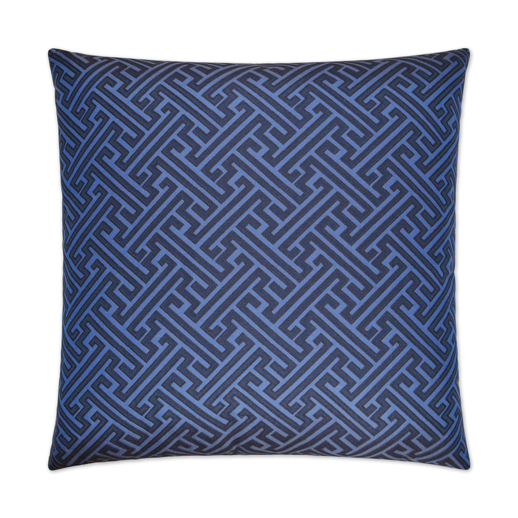 Amazed Decorative Throw Pillow - Blue | DV Kap