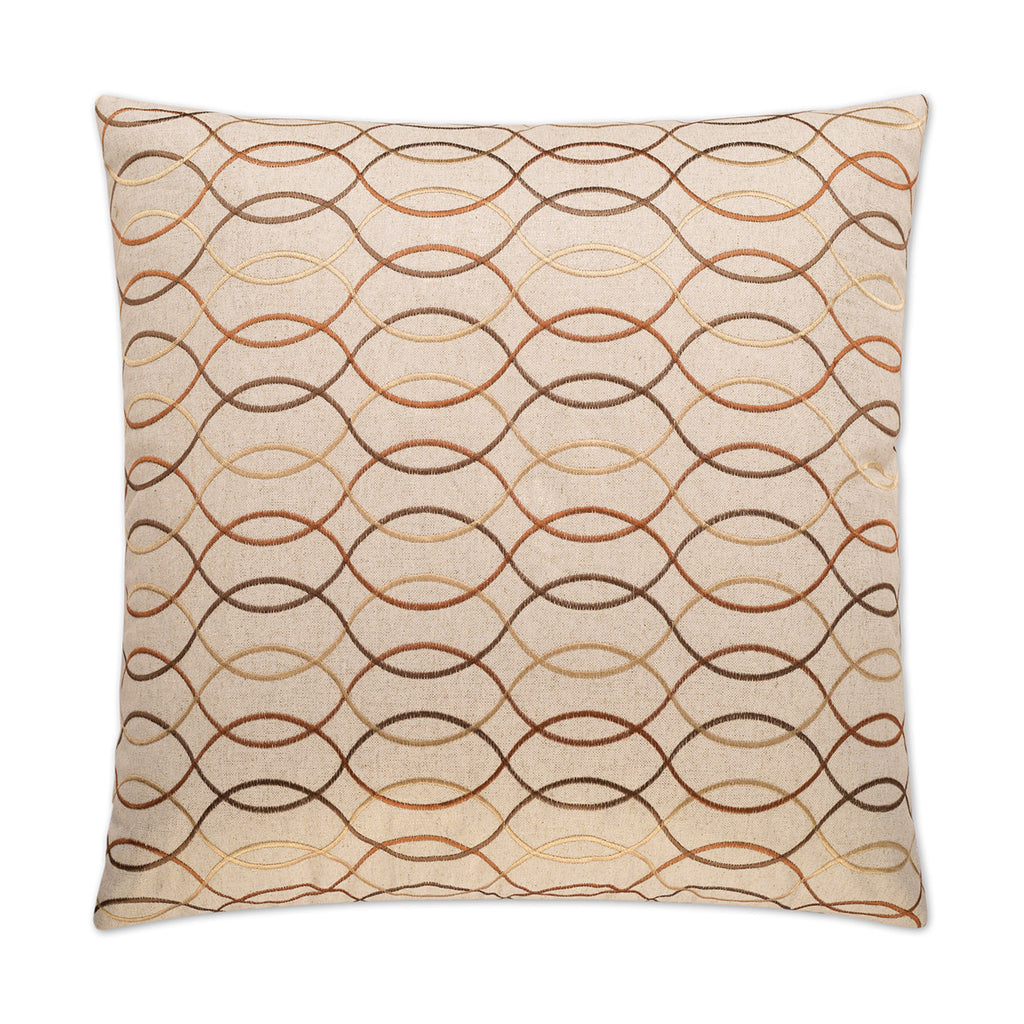 Wynn Decorative Throw Pillow - Copper | DV Kap