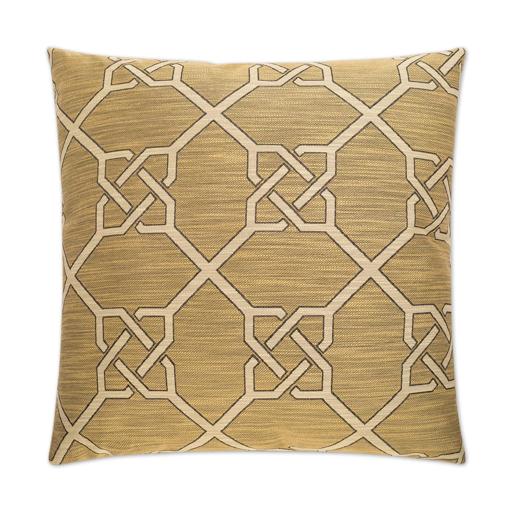 Bridle Decorative Throw Pillow - Camel | DV Kap