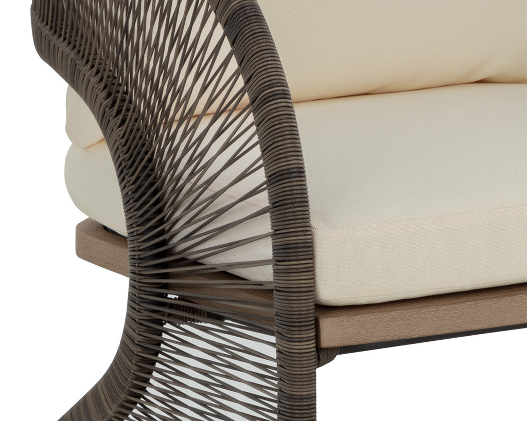 Toulon Dining Chair - Stinson Cream | Sunpan Furniture - 111045