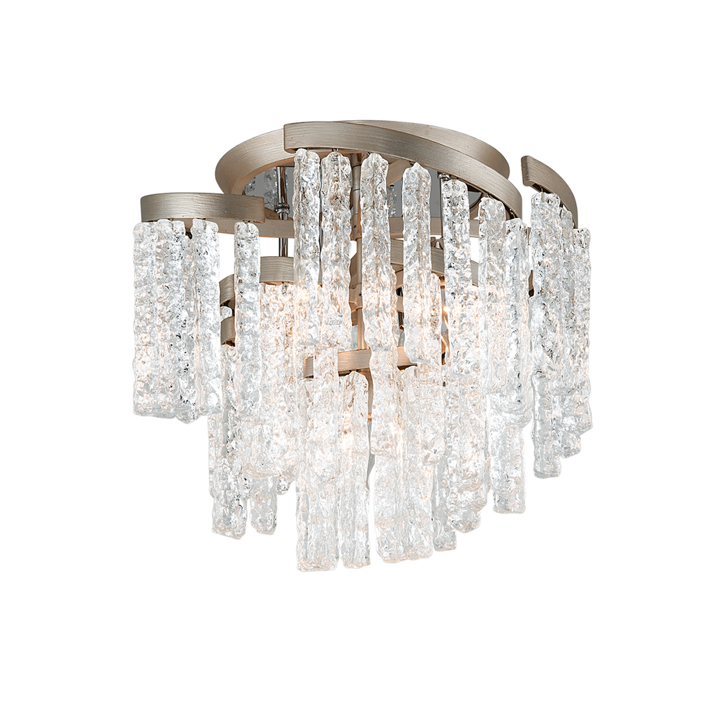 Mont Blanc Semi Flush | Corbett Lighting - 243-35-Wsl