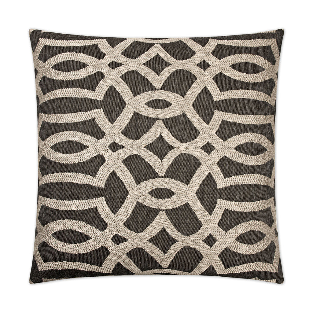 Neron Decorative Throw Pillow - Black | DV Kap