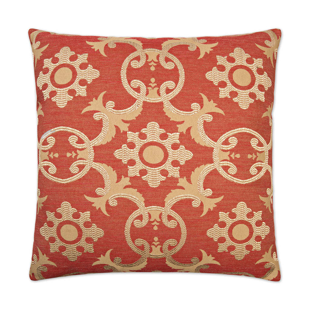 Biblos Decorative Throw Pillow - Red | DV Kap