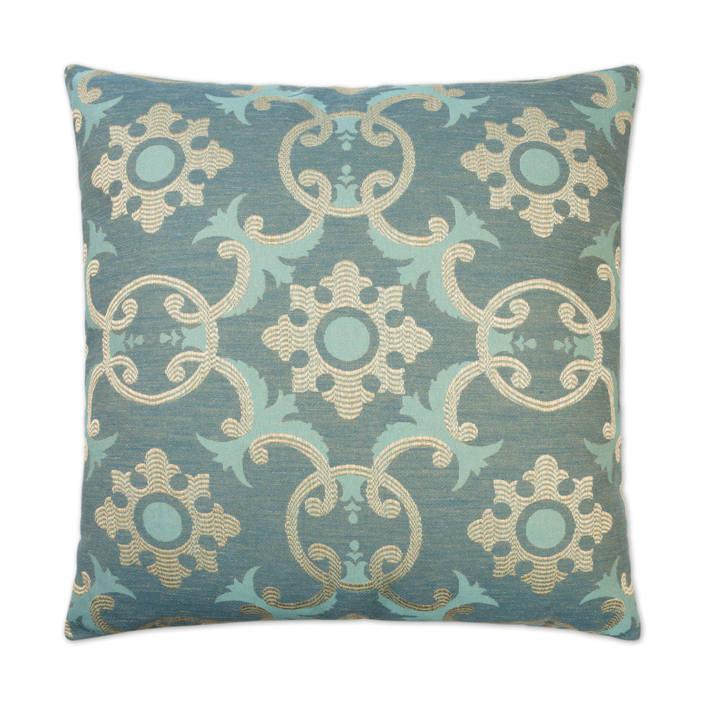 Biblos Decorative Throw Pillow - Turquoise | DV Kap