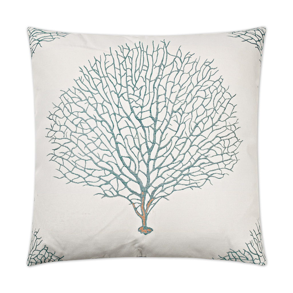 Taormina Decorative Throw Pillow - Aqua | DV Kap