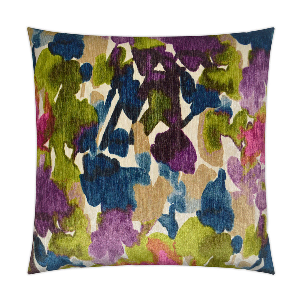 Aquarelle Decorative Throw Pillow - Multi | DV Kap