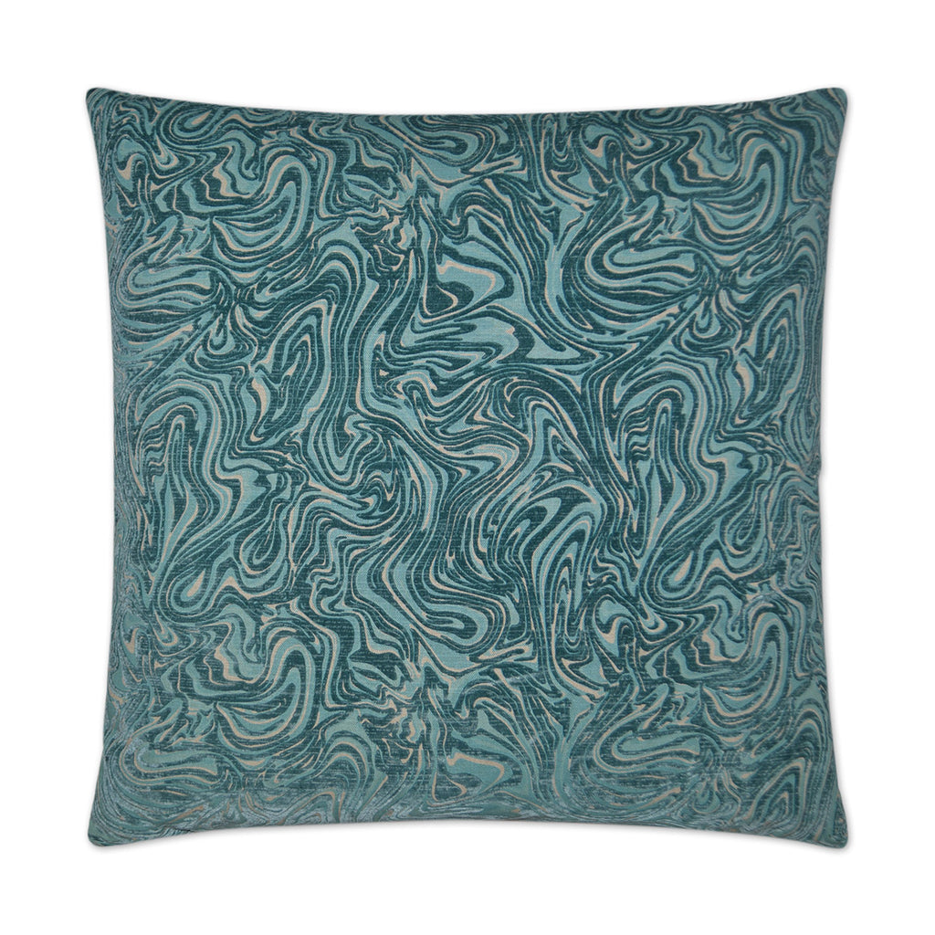 Florentina Decorative Throw Pillow - Turquoise | DV Kap