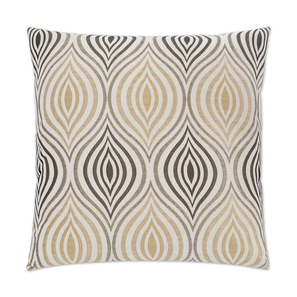 Koza Decorative Throw Pillow - Cream | DV Kap