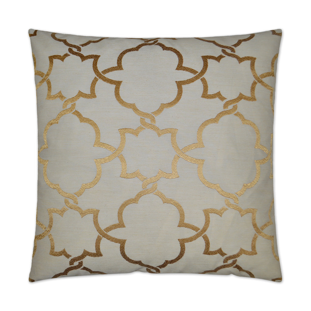 Carlton Decorative Throw Pillow - Gold | DV Kap