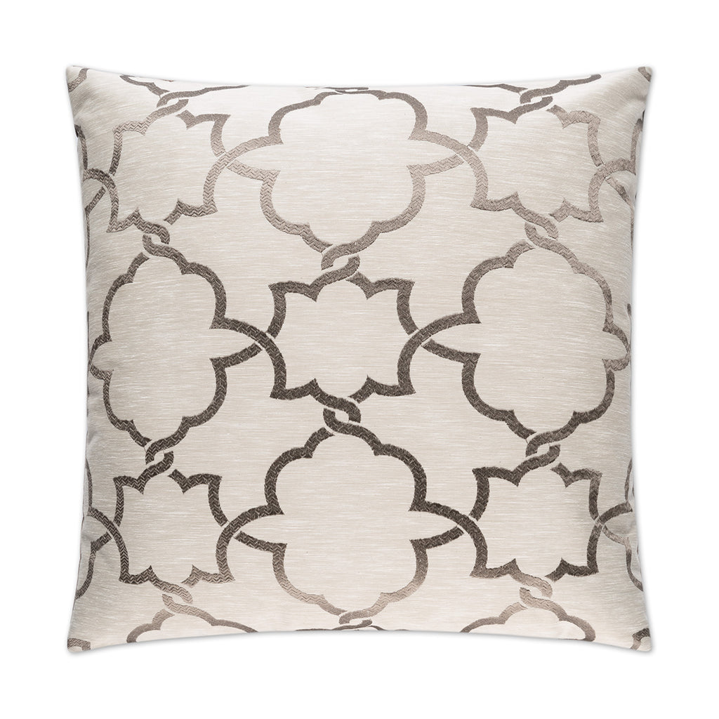 Carlton Decorative Throw Pillow - Taupe | DV Kap