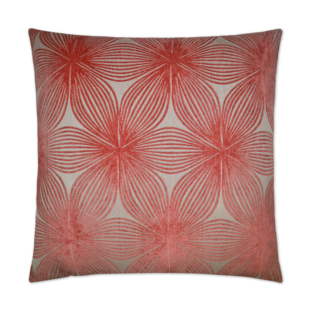 Ellery Decorative Throw Pillow - Coral | DV Kap