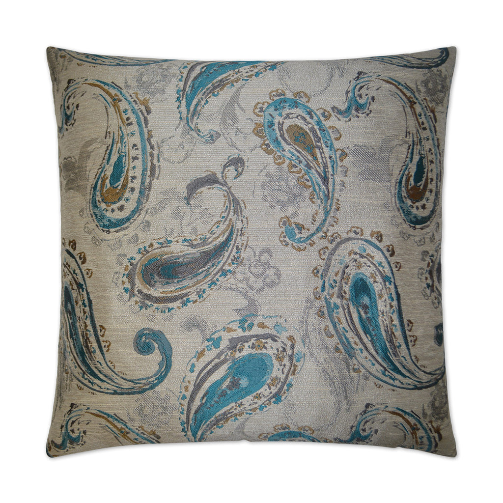 Bancroft Decorative Throw Pillow - Turquoise | DV Kap