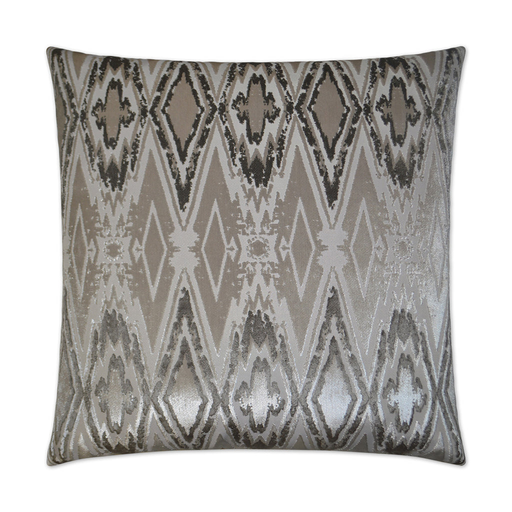 Maximus Decorative Throw Pillow - Platinum | DV Kap