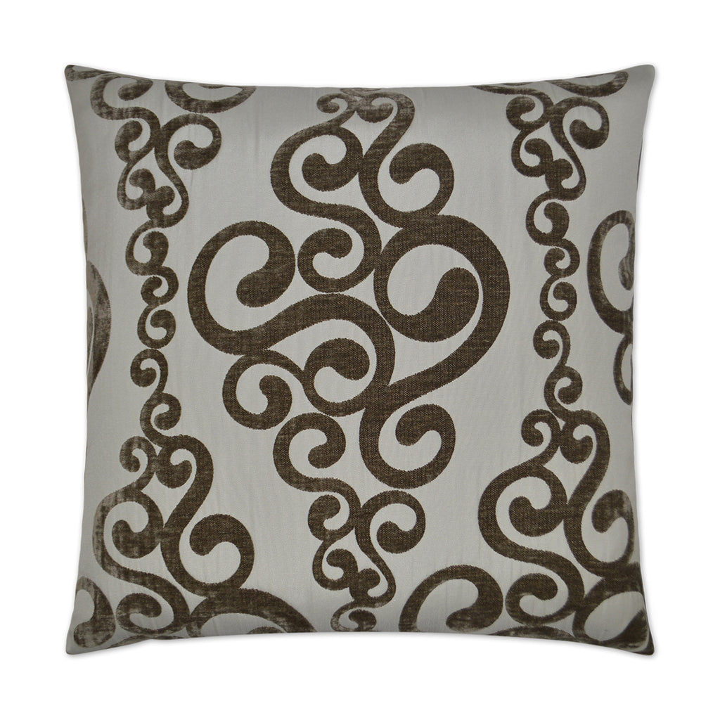 Harpo Decorative Throw Pillow - Taupe | DV Kap