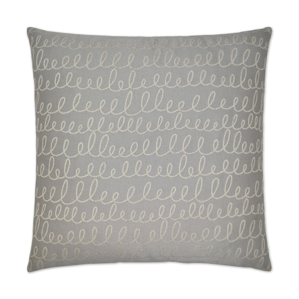 Verbomania Decorative Throw Pillow - Grey | DV Kap