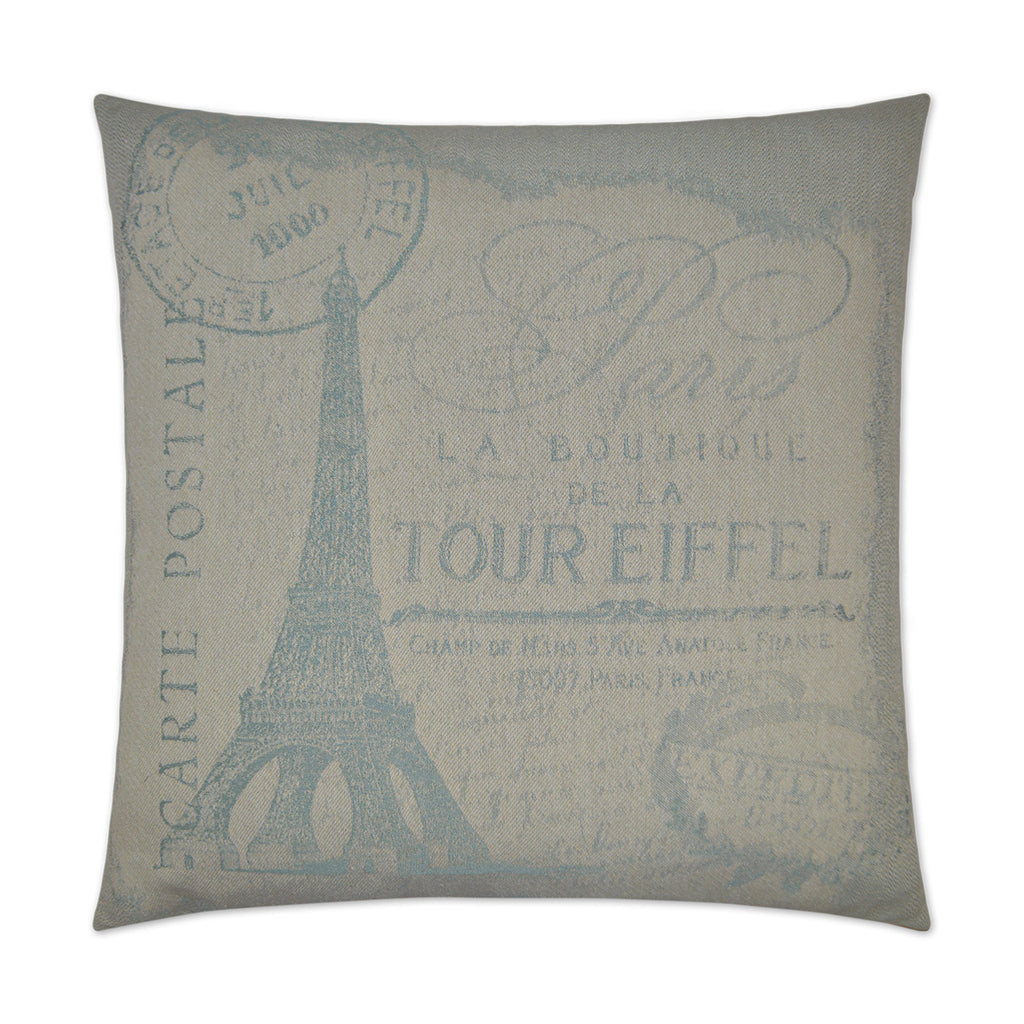 Cartolina Decorative Throw Pillow - Mint | DV Kap