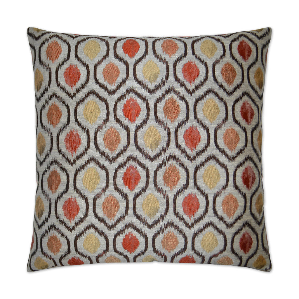 Brandon Decorative Throw Pillow - Brick | DV Kap