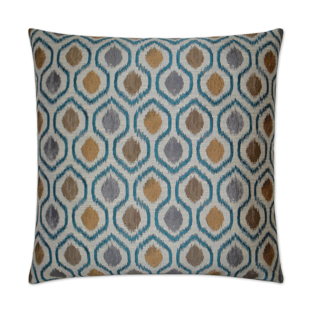 Brandon Decorative Throw Pillow - Turquoise | DV Kap