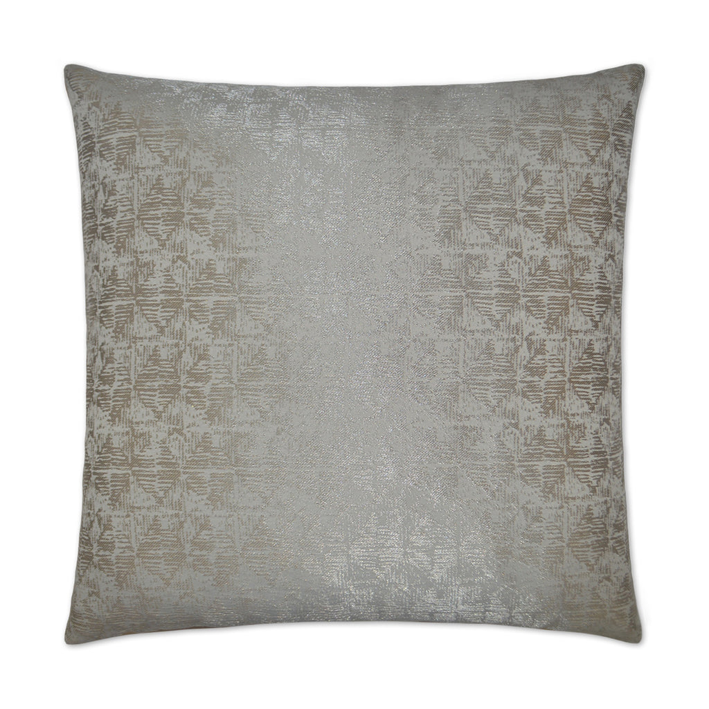 Anton Decorative Throw Pillow - Silver | DV Kap