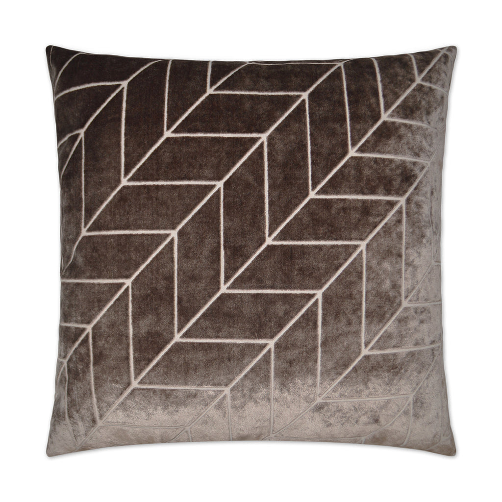 Villa Decorative Throw Pillow - Mocha | DV Kap