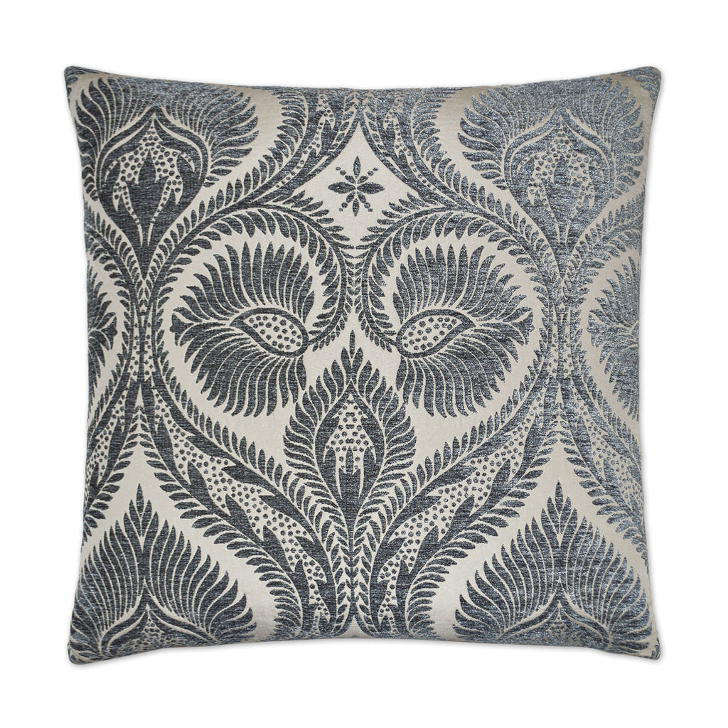 Burma Decorative Throw Pillow - Grey | DV Kap