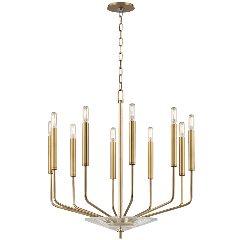 Gideon Chandelier | Hudson Valley Lighting - 2610-AGB