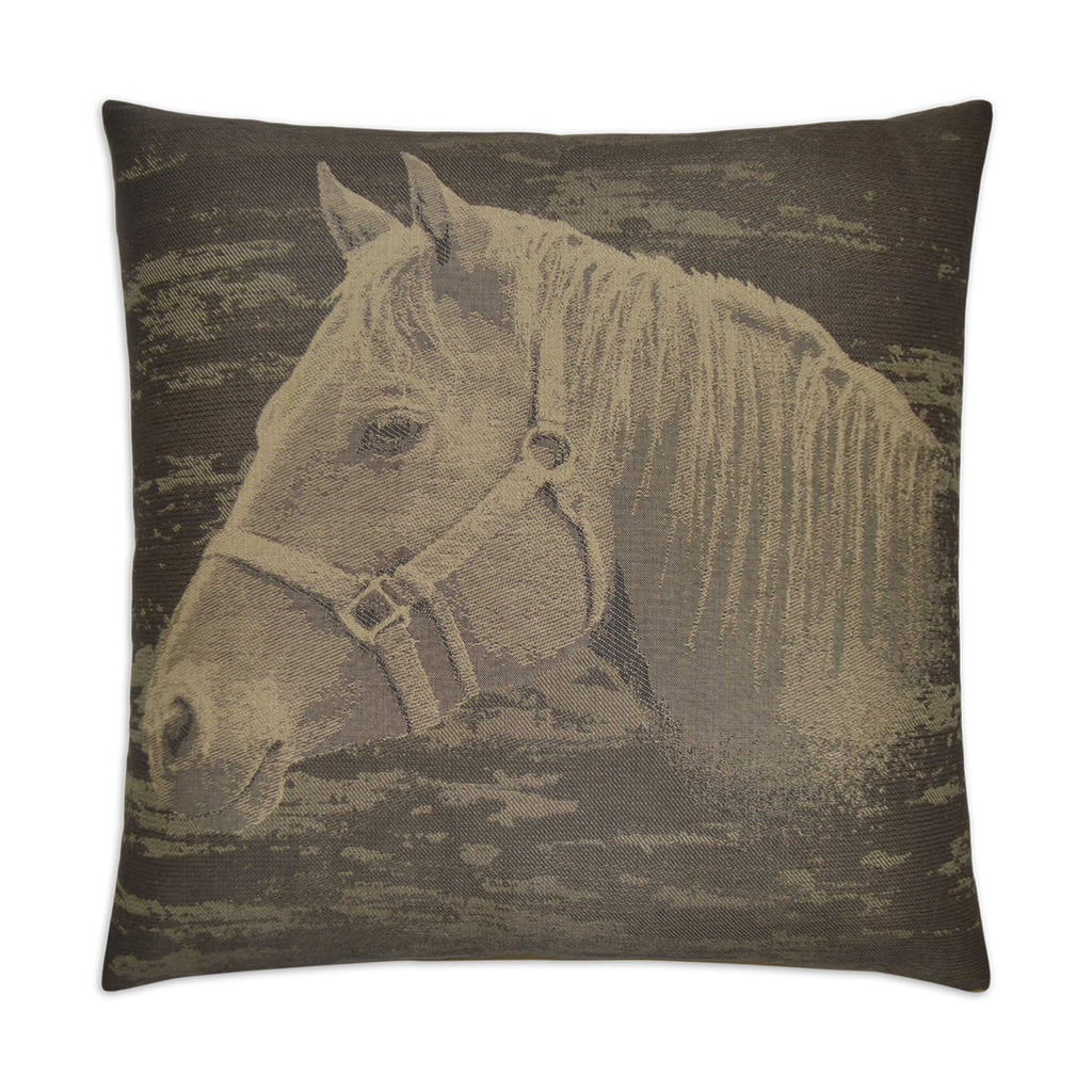 Mister Ed Decorative Throw Pillow - Brown | DV Kap