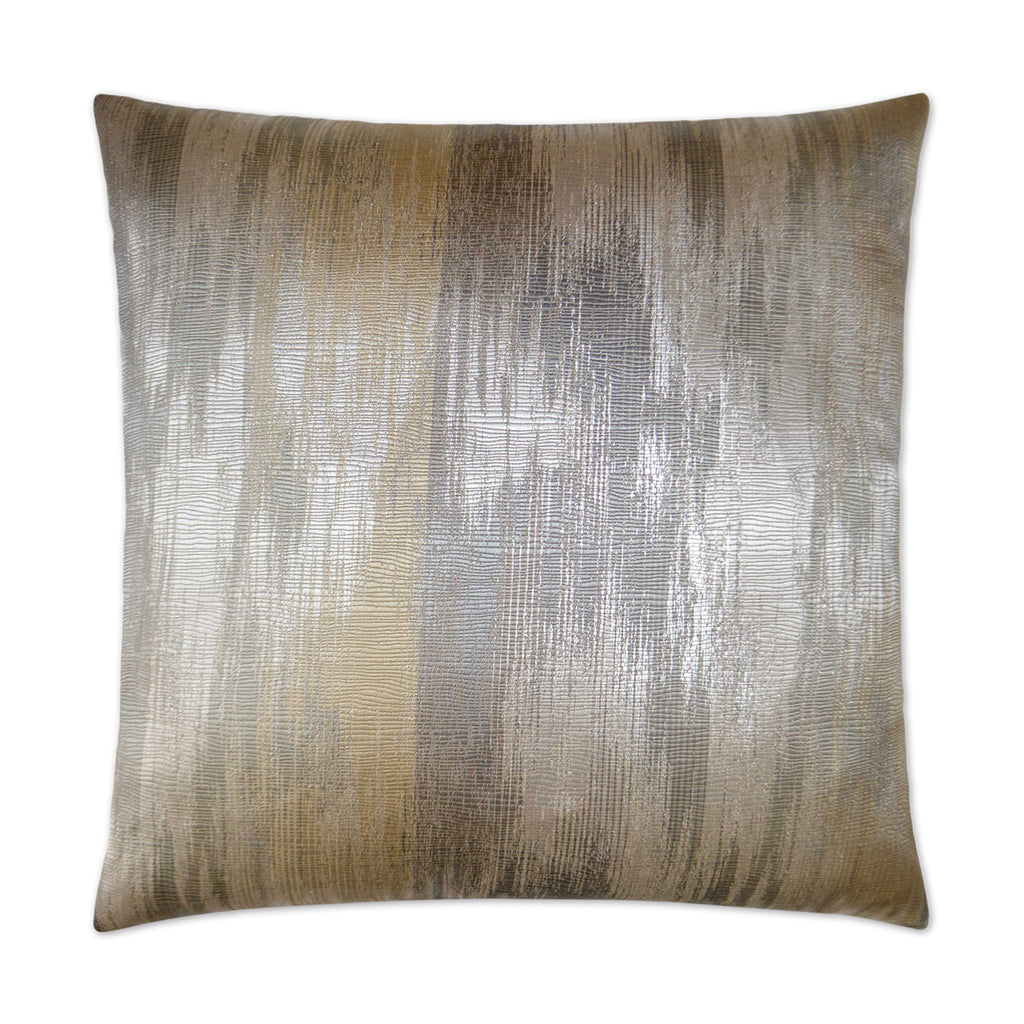 Lumina Decorative Throw Pillow - Silver | DV Kap