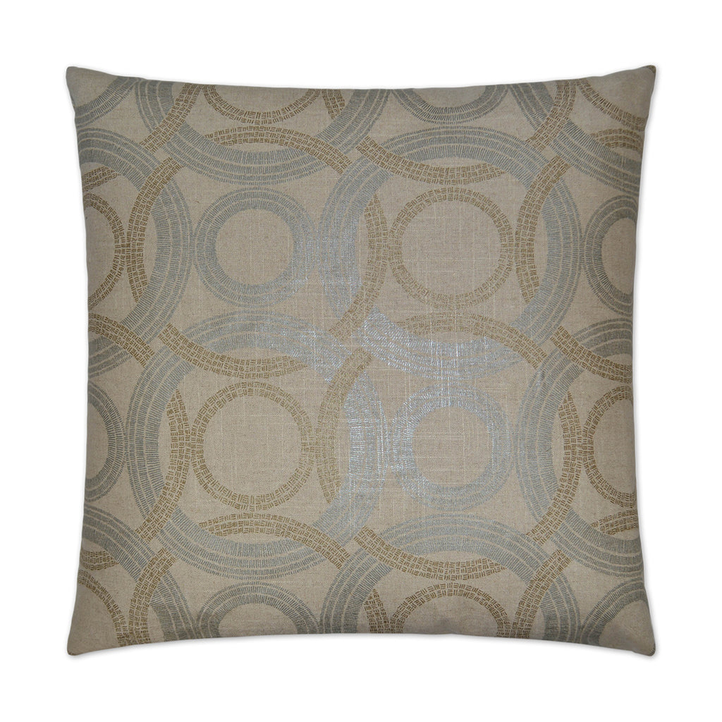 Radiant Rings Decorative Throw Pillow | DV Kap