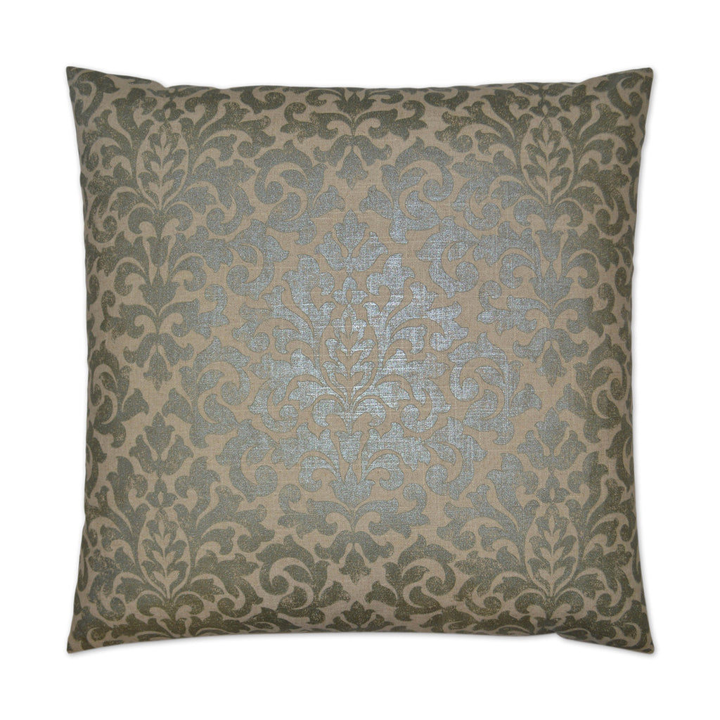 Glam Packed Decorative Throw Pillow - Pewter | DV Kap