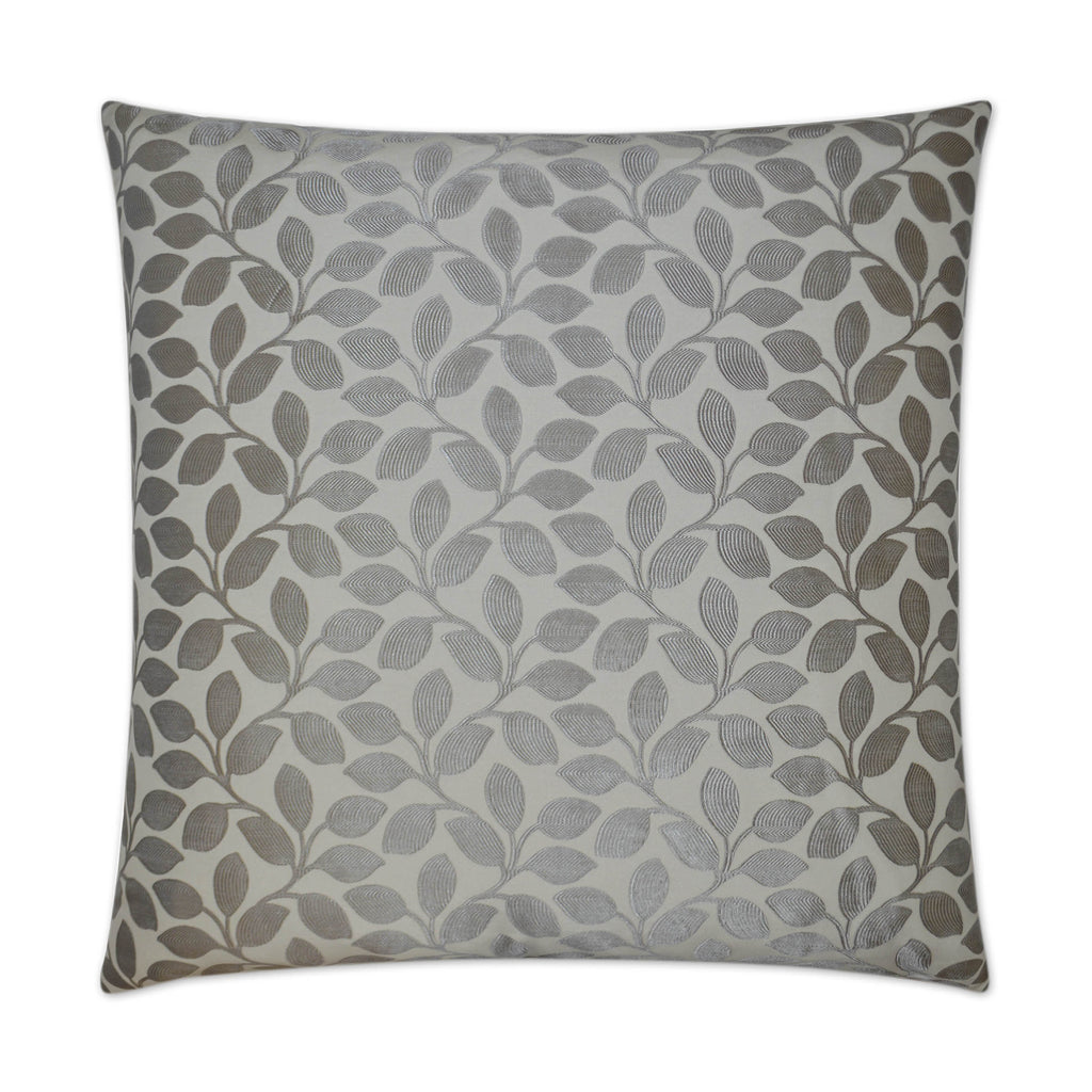 Foliage Decorative Throw Pillow - Platinum | DV Kap