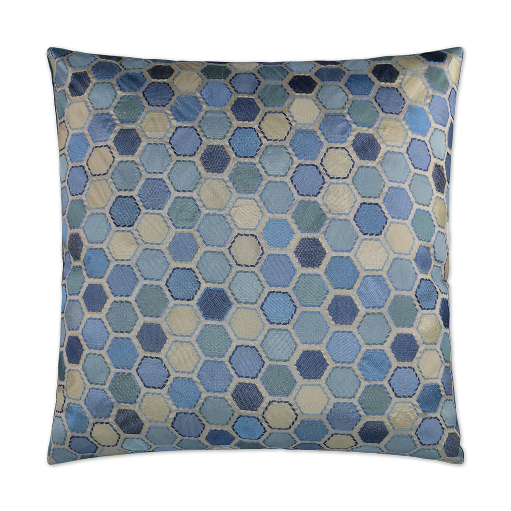 Gem Market Decorative Throw Pillow - Porcelain | DV Kap