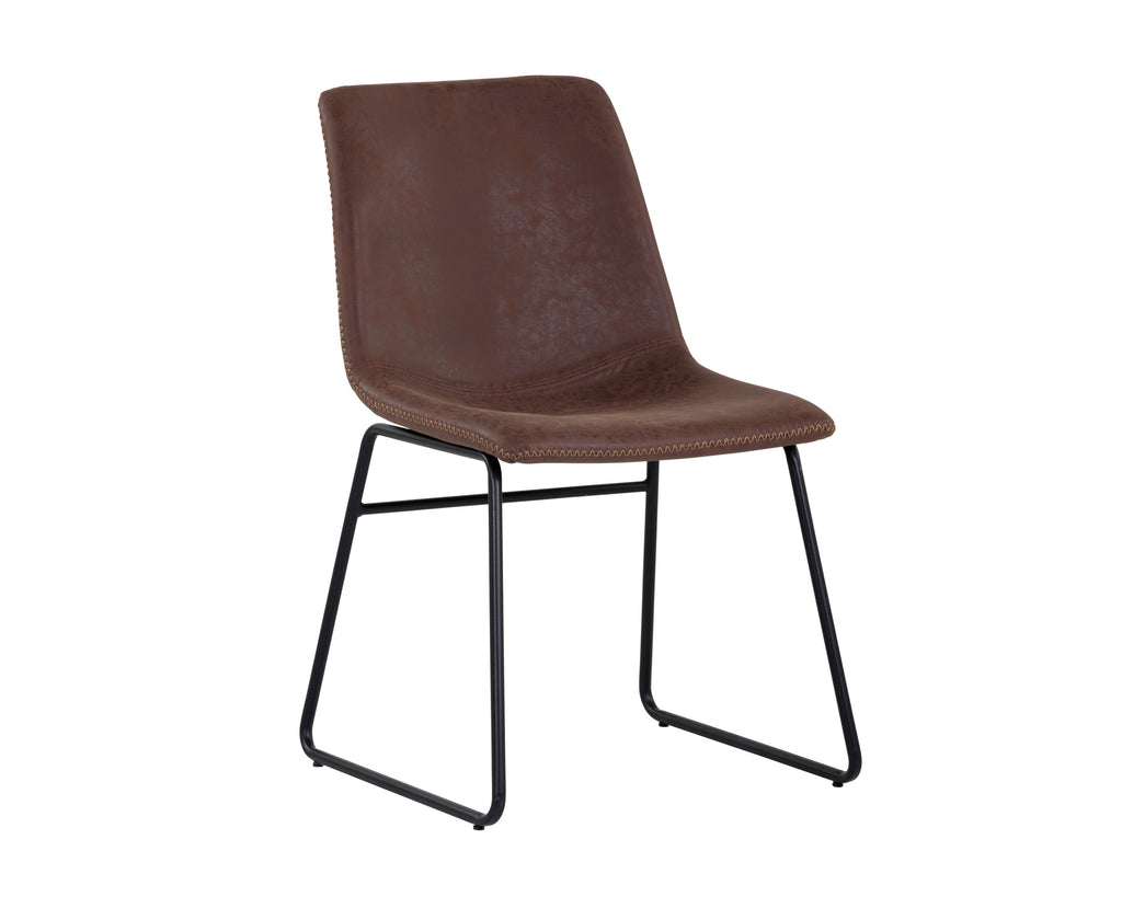 Cal Dining Chair - Antique Brown | Sunpan Furniture - 104210