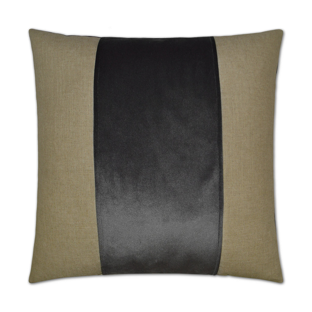 Jefferson Decorative Throw Pillow - Charcoal | DV Kap